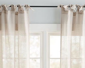 Tie Top Curtains
